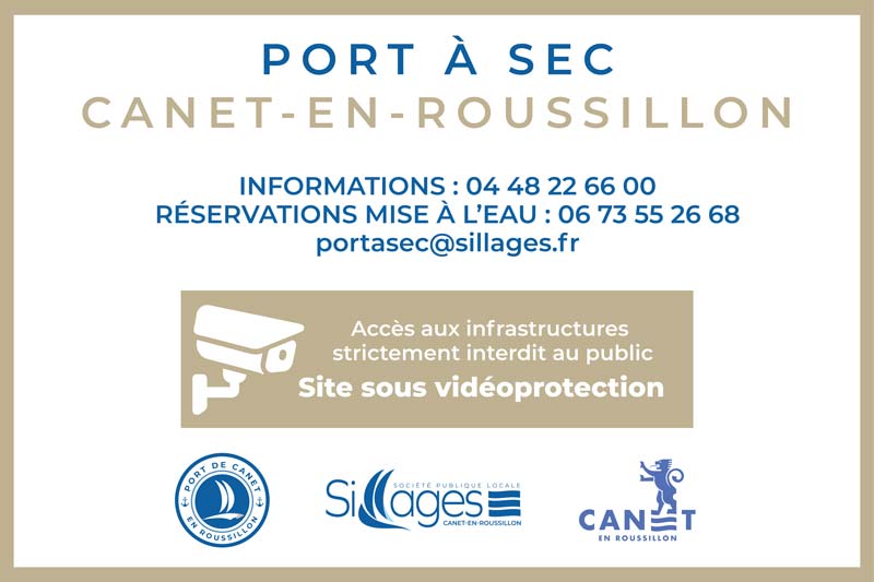 Port à sec Canet en Roussillon